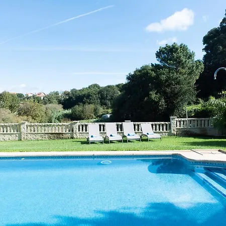 Casa El Castanal Con Piscina Privada * Vigo
